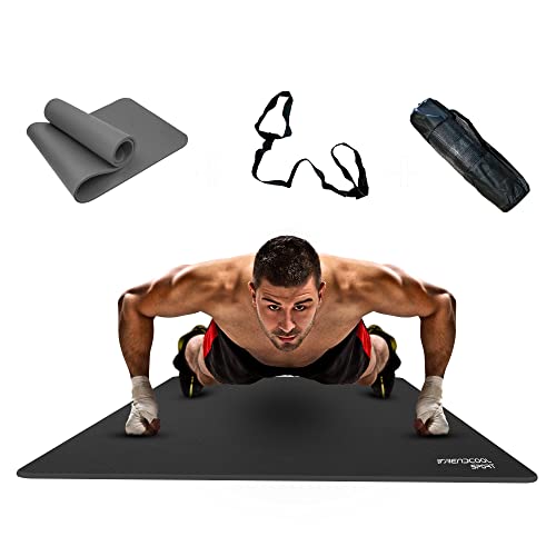 Trendcool Colchoneta Gimnasia Extra Gruesa 185x80x1,5 Yoga Mat Esterilla Fitness Extra Gruesa (185x80x1,5)