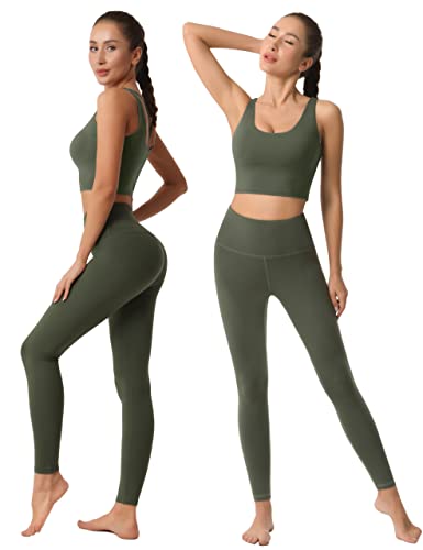 UUE Leggins Mujer, Leggins Deportivos Mujer, Pantalon Deporte Mujer, Leggings Mujer Fitness Suaves Elásticos Cintura Alta para Reducir Vientre