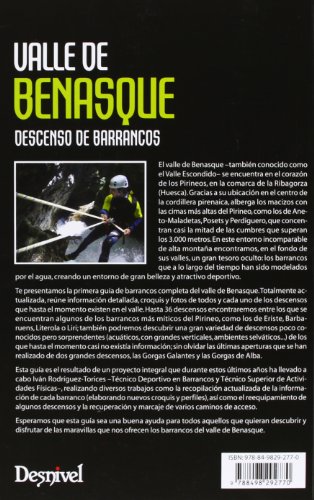 Valle de Benasque: descenso de barrancos (SIN COLECCION)