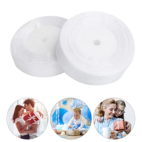 Venta Loca Cinta De Correas, 2 Piezas De Cinta De Organza De 2,8 Cm para Envolver Regalos para Fiestas