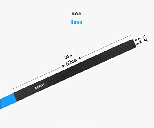 Vintree Straps Powerlifting Levantamiento de Pesas Agarres para Gym Agarraderas Gimnasio Peso Muerto Lifting Straps Mujeres y Hombres Straps Gym de Levantamiento 2pcs