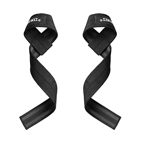 Vintree Straps Powerlifting Levantamiento de Pesas Agarres para Gym Agarraderas Gimnasio Peso Muerto Lifting Straps Mujeres y Hombres Straps Gym de Levantamiento 2pcs
