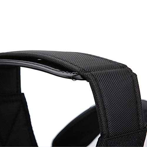 Wakects - Chaleco lastre de tejido Oxford, entrenamiento de boxeo, chaleco de alisado ajustable, entrenamiento de fitness deportivo, sin arena, placa de acero, peso máximo es de 20 kg