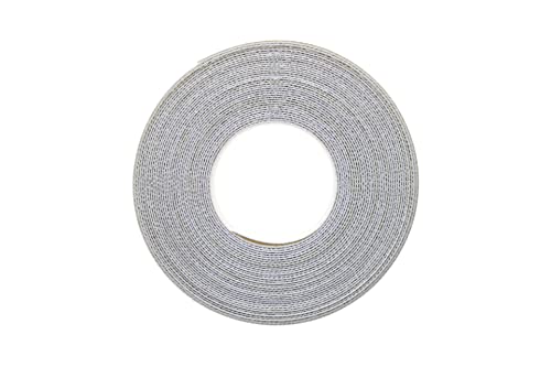 WoodPress® Cinta de melamina blanca mate de 30 mm, cinta de chapa prepegada, rollo de 7,5 m, planchar para una fácil aplicación de bricolaje, cubrirá el borde de un panel de MDF estándar