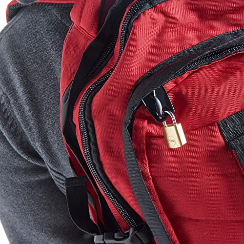 Yale Y110B/20/111/1 Candado De Seguridad de Latón Latonado 20 mm Arco Corto Y110B Blister