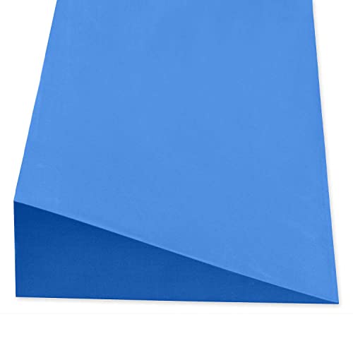 Yoga-Mad Cuña de yoga EVA | Espuma EVA ligera | Cuña antideslizante para muñecas y manos | Cuña inclinada para profesionales y principiantes en yoga y pilates (azul)