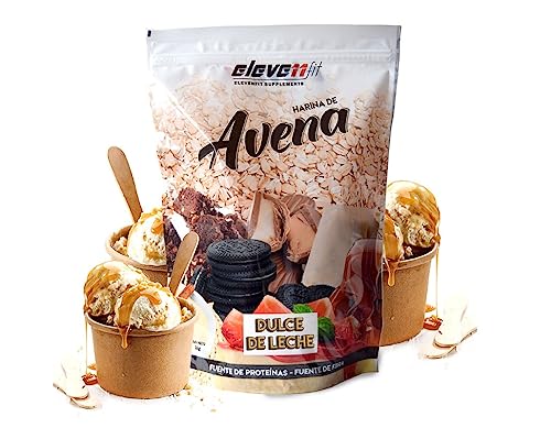 1KG HARINA DE AVENA SABOR DULCE DE LECHE
