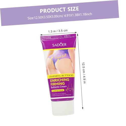 2 Piezas crema para levantar glúteos Aceite esencial para levantamiento de cadera El de la crema grasa regordeta a tope crema para aumentar los gluteos gran vientre