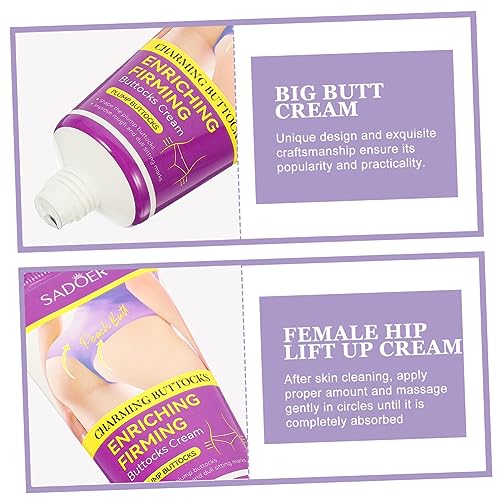 2 Piezas crema para levantar glúteos Aceite esencial para levantamiento de cadera El de la crema grasa regordeta a tope crema para aumentar los gluteos gran vientre