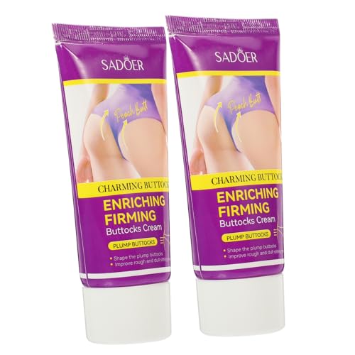2 Piezas crema para levantar glúteos Aceite esencial para levantamiento de cadera El de la crema grasa regordeta a tope crema para aumentar los gluteos gran vientre