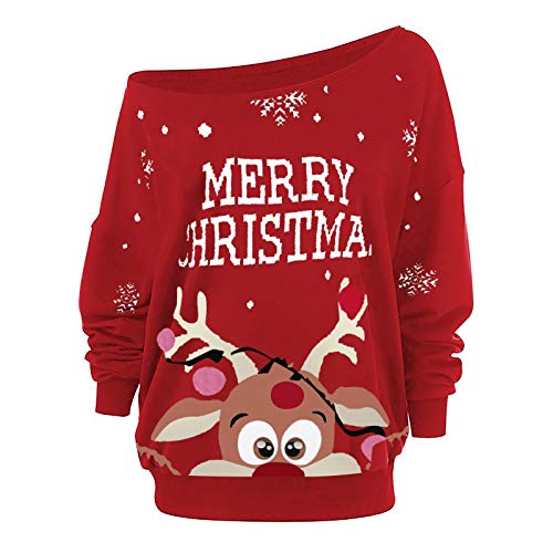 2022 Sudadera NavideñA Mujer - Sudaderas Divertido Estampado De NavideñO Sudadera Personalizada Mujer Jersey Navideno Familia Jersey Navidad Barato Jersey NavideñO Pareja Camisetas Blusas NavideñOs