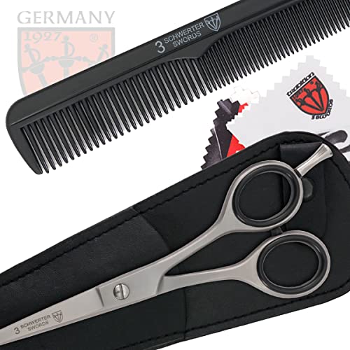 3 Swords Germany - Tijera de peluquería profesional inoxidable para el cabello - Made by 3 Swords Germany (7575)