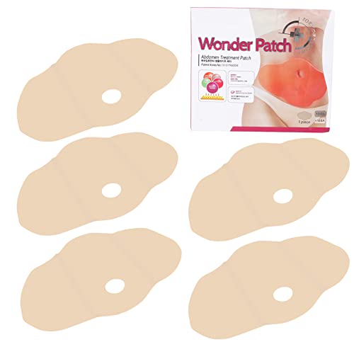 5 Unids/set Wonder Patch Belly Wing Works Vientre Adelgazamiento Parche Abdomen Pérdida de Peso Ombligo Stick para Caminar Ejercicio