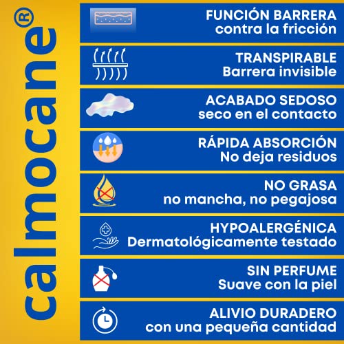 50 ml Calmocane Crema Antirozaduras Antifriccion Anti Rozadura Muslos Mujeres - Antiroces Badana Ciclismo - Alternativa a La Vaselina Deportiva - No Grasa - Sin Residuos
