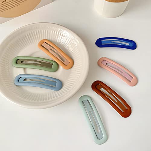 6 Piezas Clips de Pelo Horquilla Grande de Metal a Presión para el Pelo Antideslizantes Accesorios para el Cabello 6,8 cm