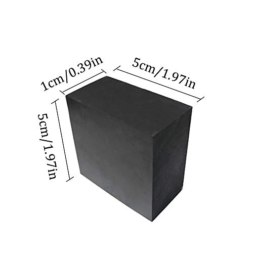 8 Pcs Almohadillas Antivibraciones Goma Almohadillas De La Lavadora De Neopreno Para La Industria De Maquinaria De Fábrica Casera Negro