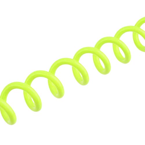 ACTECOM Cable Enrollado para candado de Moto recordatorio para candados de Moto Espiral para Motos Cable para candado de Moto (Amarillo)