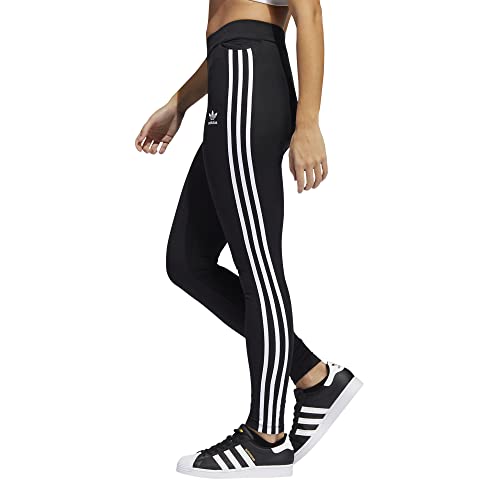 adidas 3 Stripes Tight Leggings, Women's, Black, 40