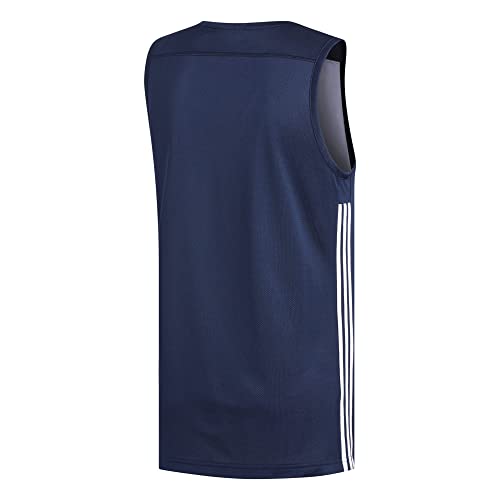 adidas 3G Speed Reversible Jersey Camiseta sin Mangas, Hombre, Collegiate Navy/White, L