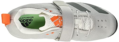 adidas Adipower Weightlifting II, Zapatillas Halterofilia Hombre, GRIMET/TIELEY/NARANJ, 39 1/3 EU