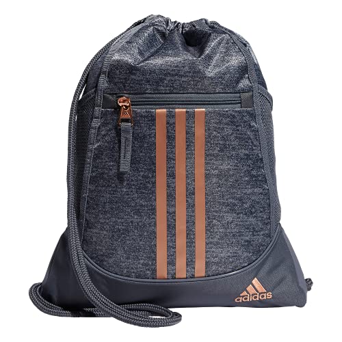 adidas Alliance II Sackpack Mochila, Jersey Onix/Oro Rosa, Talla única Unisex Adulto