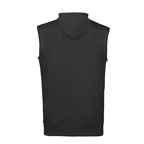 adidas Community Vertical-Sudadera con Capucha, Negro/Blanco, M para Hombre