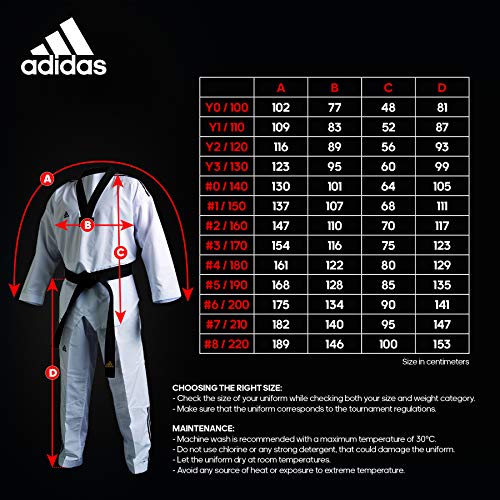 Adidas Dobok Adi-Flex II 3 /// WTF Approved-200cm