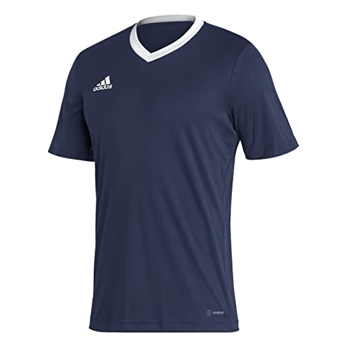adidas Entrada 22, Camiseta de mangas corta Hombre, Team Navy Blues 2, S