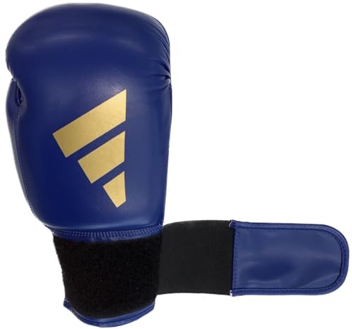 adidas Guantes de Boxeo Speed 50 para Adultos, Guantes de Boxeo de 16 oz, Guantes de Punching cómodos y duraderos, Color Azul