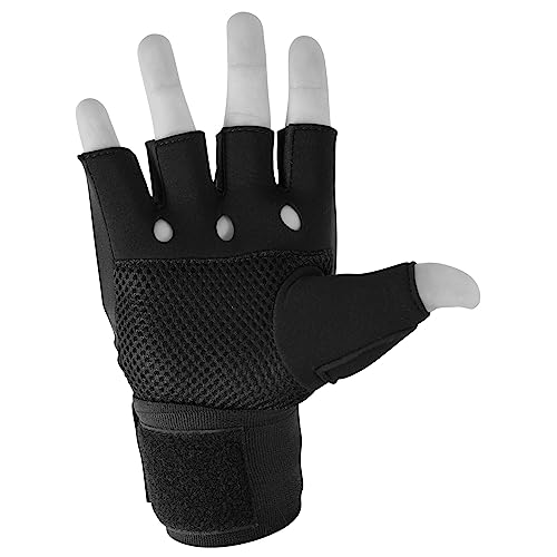 adidas Guantes de Envoltura rápida para Hombre, Color Negro, pequeño/Mediano
