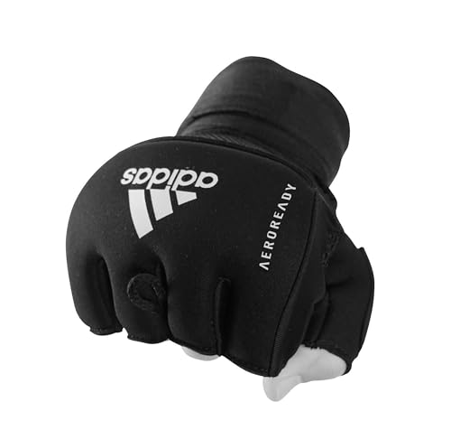 adidas Guantes de Envoltura rápida para Hombre, Color Negro, pequeño/Mediano