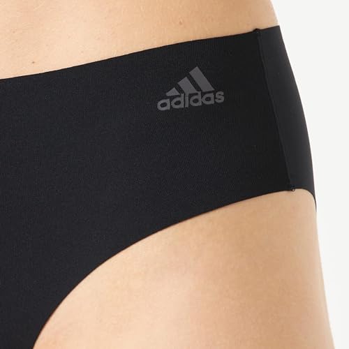 adidas Hipster Descarado, Ropa Interior a la Cadera para Mujer, Negro (Schwarz-Gem), S