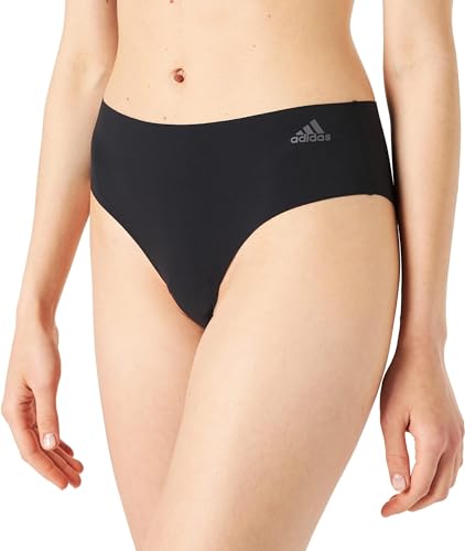 adidas Hipster Descarado, Ropa Interior a la Cadera para Mujer, Negro (Schwarz-Gem), S