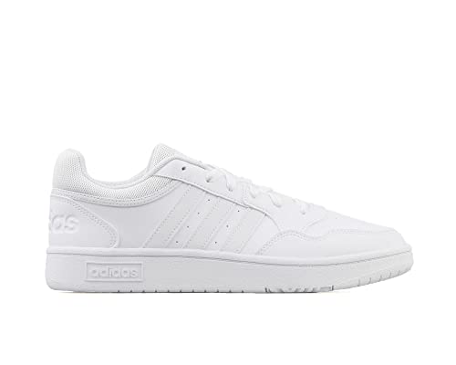 adidas Hoops 3.0 Low Classic Shoes, Zapatillas Mujer, Ftwr White/Ftwr White/Dash Grey, 37 1/3 EU