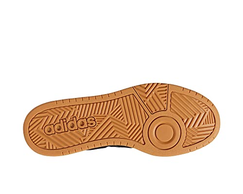 adidas Hoops 3.0 Mid Classic Vintage Shoes Basketball, Zapatillas Hombre, Core Black/Core Black/FTWR White, 43 1/3 EU