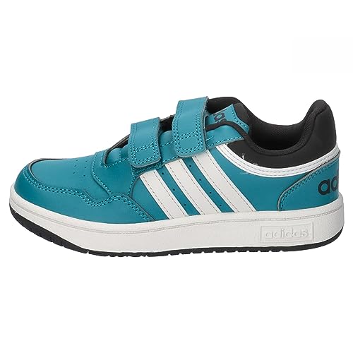 adidas Hoops Mid 3.0 Shoes Kids, Zapatillas, Arctic Fusion/Crystal White/Core Black, 34 EU