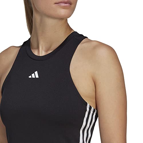 ADIDAS HR7815 TR-ES 3S TK T-shirt Mujer black/white Tamaño M