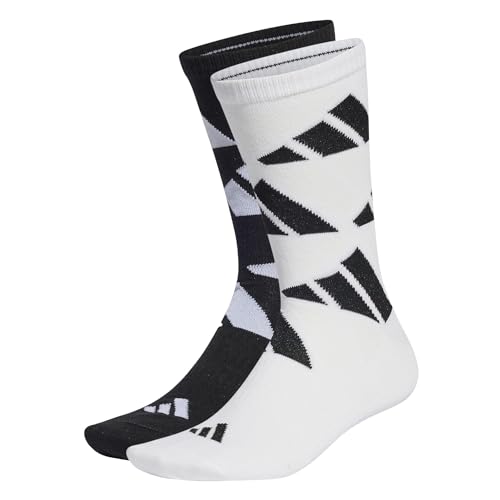 adidas HT3462 CRW LOGOLOVE 2P Socks Unisex white/black S