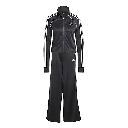 adidas IA3147 W TEAMSPORT TS Tracksuit Mujer Top:black/white Bottom:BLACK/WHITE Tamaño XS