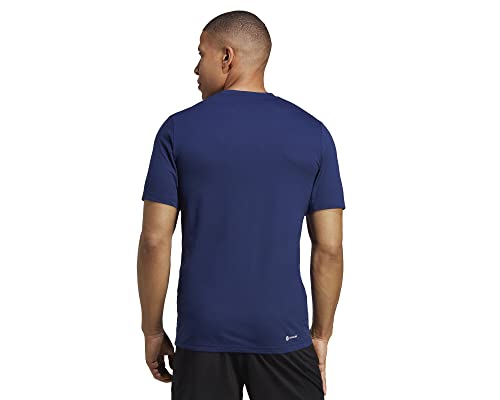 ADIDAS IB8275 TR-ES FR LOGO T T-shirt Hombre dark blue/white Tamaño XL