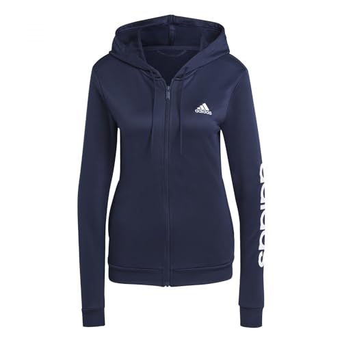 adidas IC3431 W LINEAR TS Jacket Mujer legend ink Tamaño S