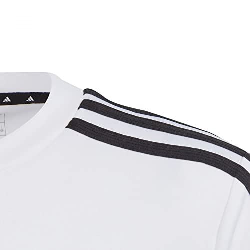 adidas Niños T-Shirt (Short Sleeve) U TR-Es 3S T, White/Black, HS1609, 176