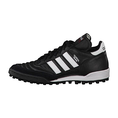 adidas Originals Mundial Team, Botas de fútbol Hombre, Black/Running White FTW/Red, 42 2/3 EU