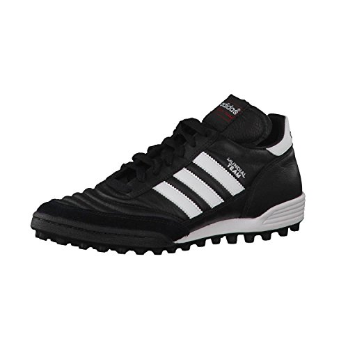 adidas Originals Mundial Team, Botas de fútbol Hombre, Black/Running White FTW/Red, 42 2/3 EU