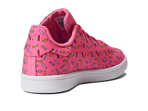 adidas Originals Stan Smith Sneaker, Semi Solar Pink/White/Semi Solar Pink, 13 US Unisex Little Kid