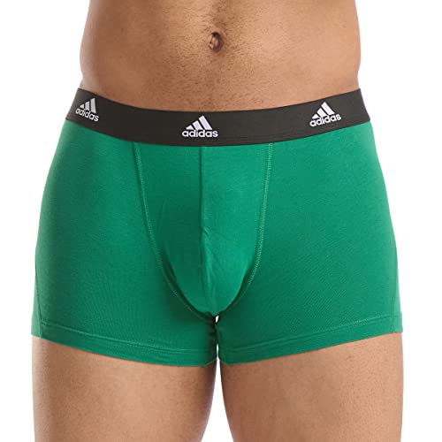 adidas Pack de 3 Calzoncillos Tipo bóxer de algodón Active Flex (6 Unidades) Ropa Interior, Surtido 64, L para Hombre
