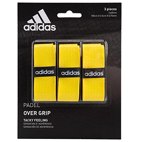 adidas Pádel OV - Set overgrip, Color Amarillo, Talla única