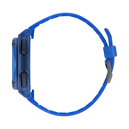 adidas Reloj con correa de resina azul (modelo: AOST230582I), Azul
