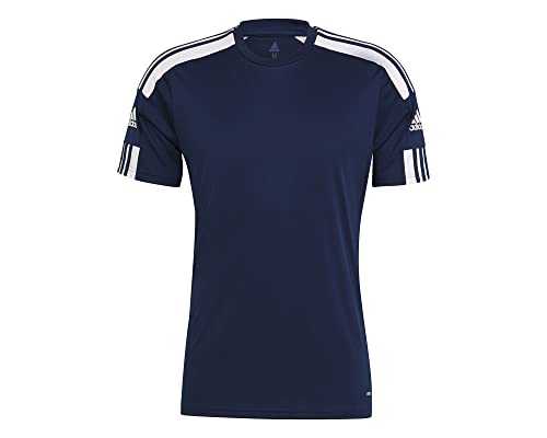 adidas Squadra 21 Jersey Camiseta de mangas corta, Team Navy Blue/White, M Hombre