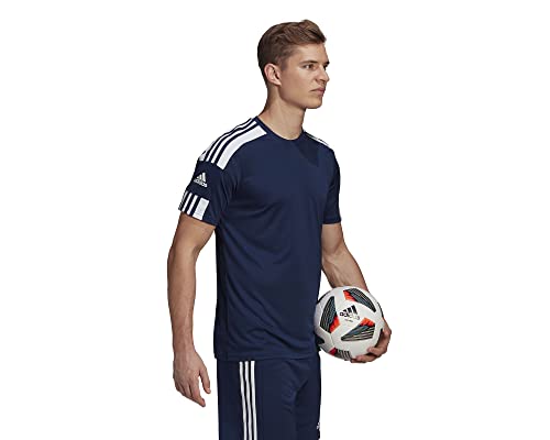 adidas Squadra 21 Jersey Camiseta de mangas corta, Team Navy Blue/White, M Hombre